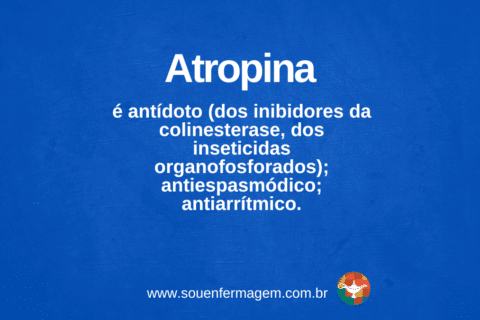 Atropina - Termo técnico de enfermagem
