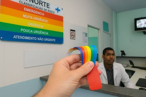 Protocolo de Manchester classifica os doentes por cores