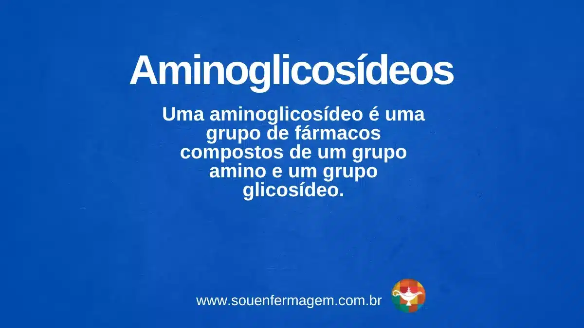 Aminoglicosídeos - Termo técnico de enfermagem