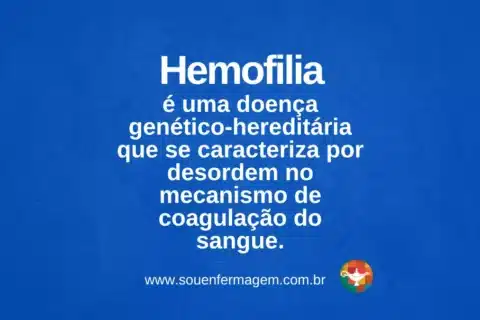 hemofilia - TERMOS TÉCNICOS DE ENFERMAGEM