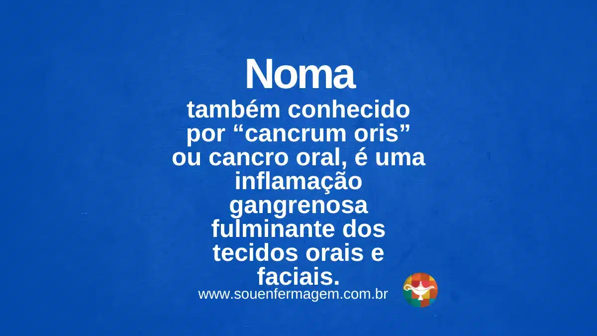noma - TERMOS TÉCNICOS DE ENFERMAGEM
