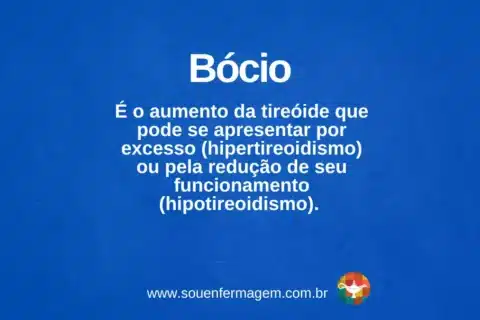 Bócio - TERMO TÉCNICO DE ENFERMAGEM