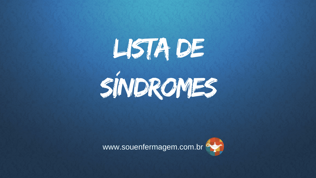 Lista de Síndromes