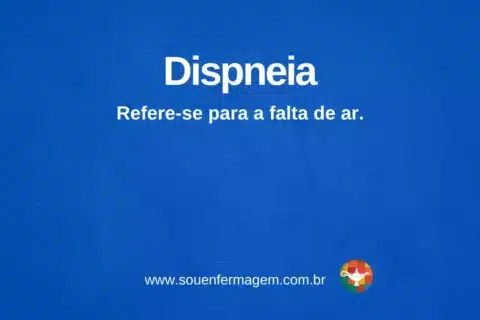 Dispneia - termo técnico de enfermagem