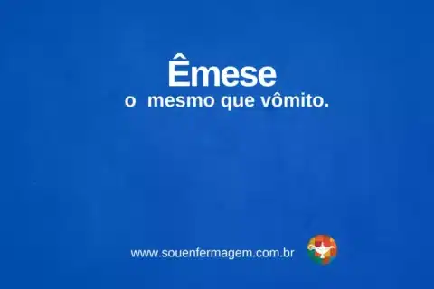 Êmese é o mesmo que vomito