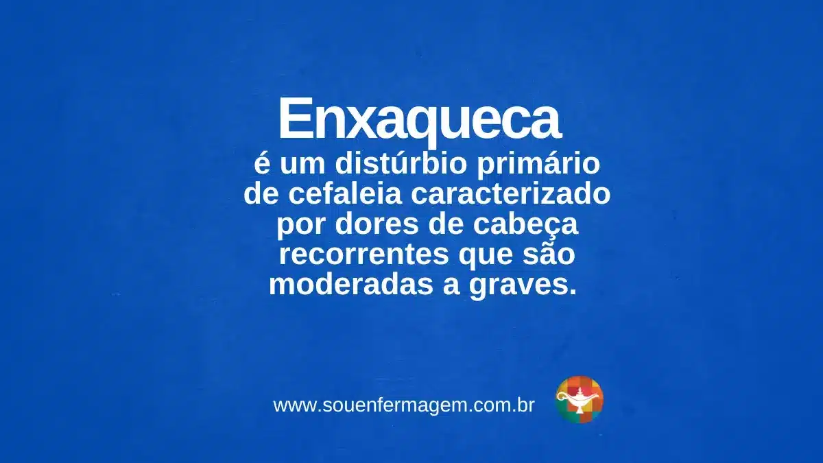 Enxaqueca - termo técnico de enfermagem