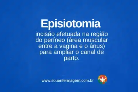 Episiotomia - termo técnico de enfermagem