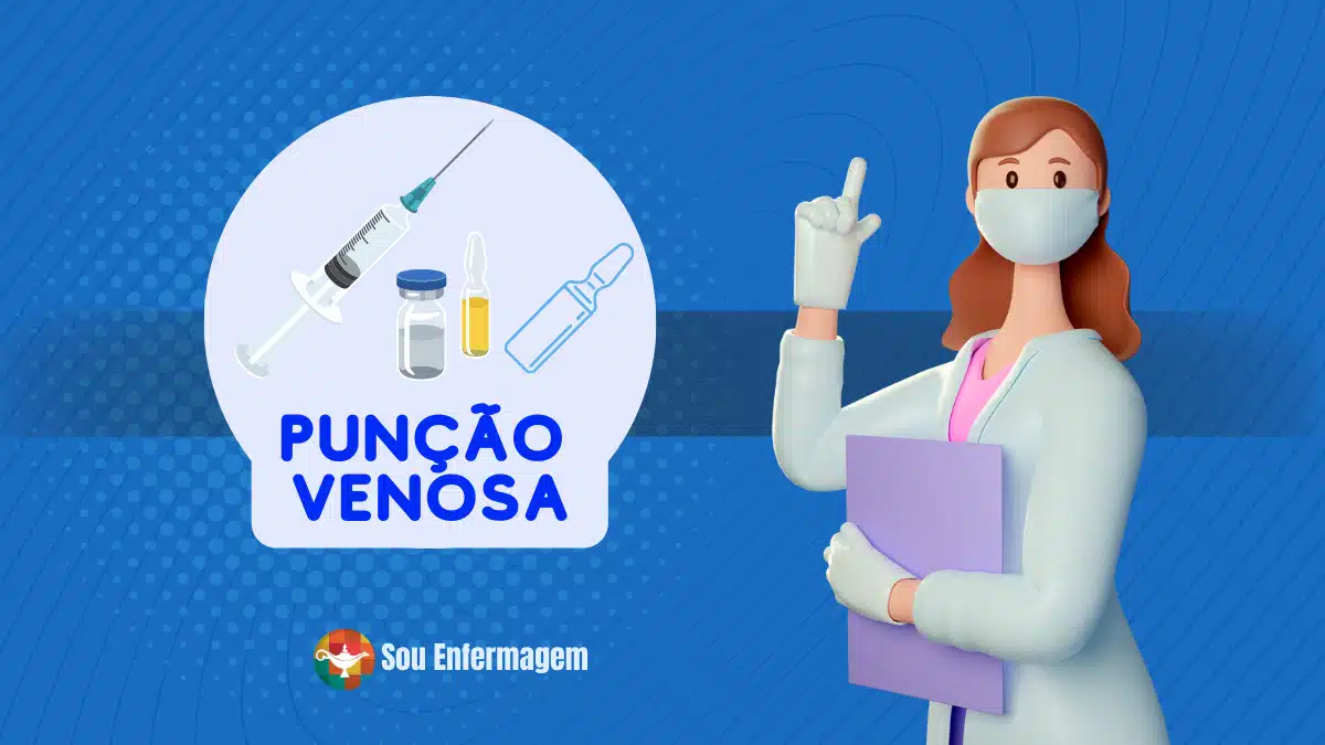 Punção Venosa administração de medicamentos