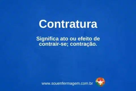 Significa ato ou efeito de contrair-se; contração.
