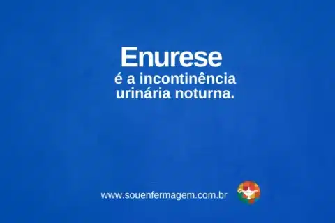 enurese - termo técnico de enfermagem
