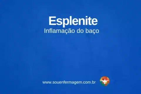 Esplenite - termo técnico de enfermagem