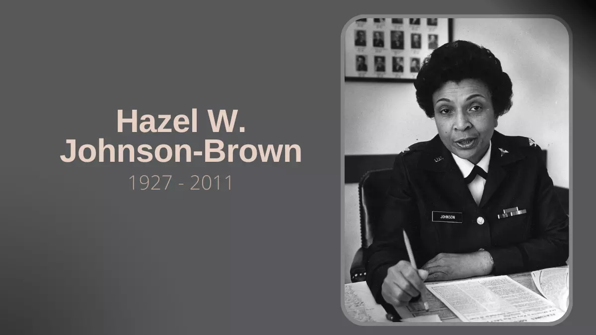 Hazel W. Johnson-Brown - Biografia da Enfermagem