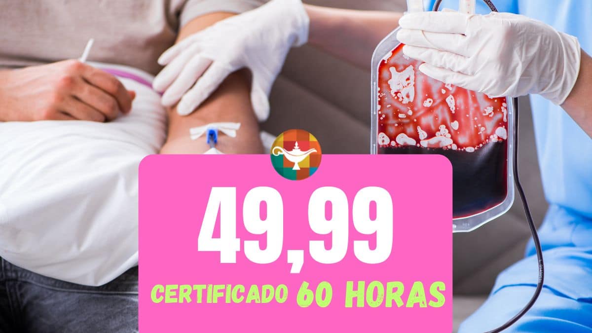 Curso online de assistência de enfermagem na transfusão 60h