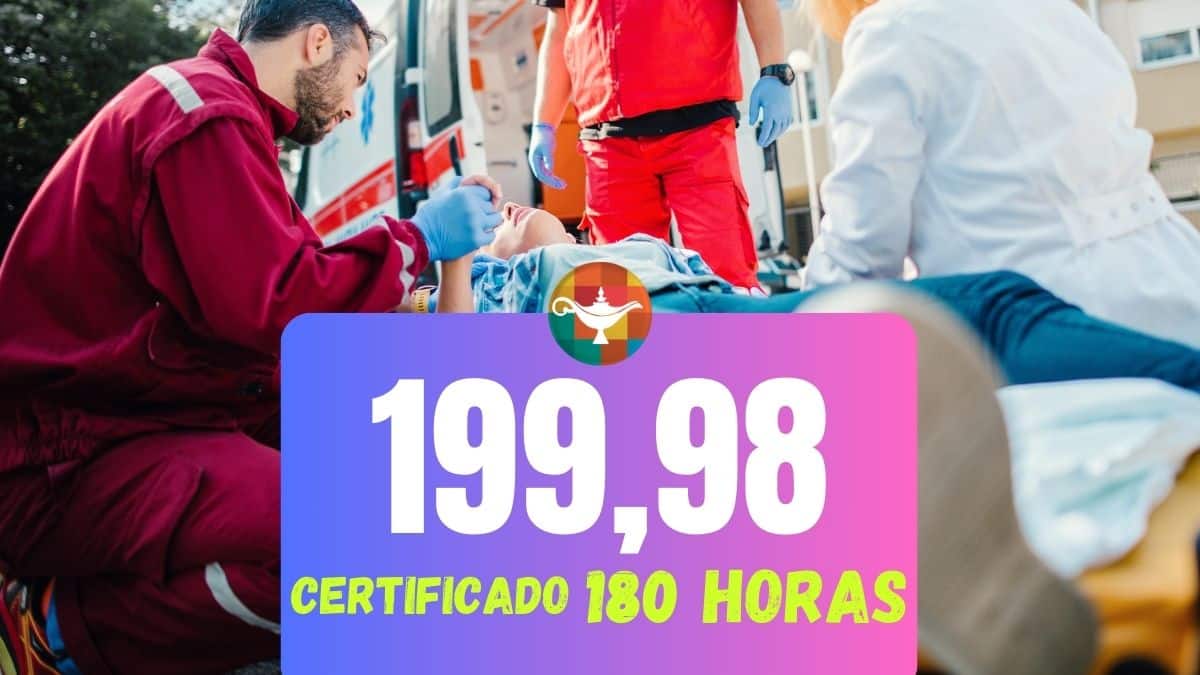 Curso Online de Enfermagem em Urgência e Emergência com 180h