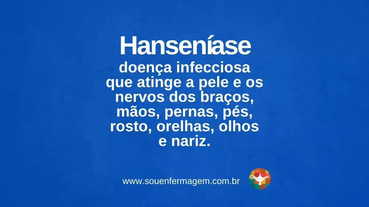 hanseníase - TERMOS TÉCNICOS DE ENFERMAGEM
