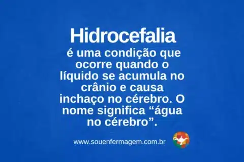 hidrocefalia - TERMOS TÉCNICOS DE ENFERMAGEM