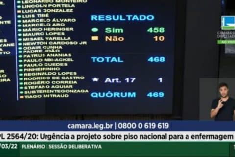 A Enfermagem une o Brasil em defesa do Piso Salarial