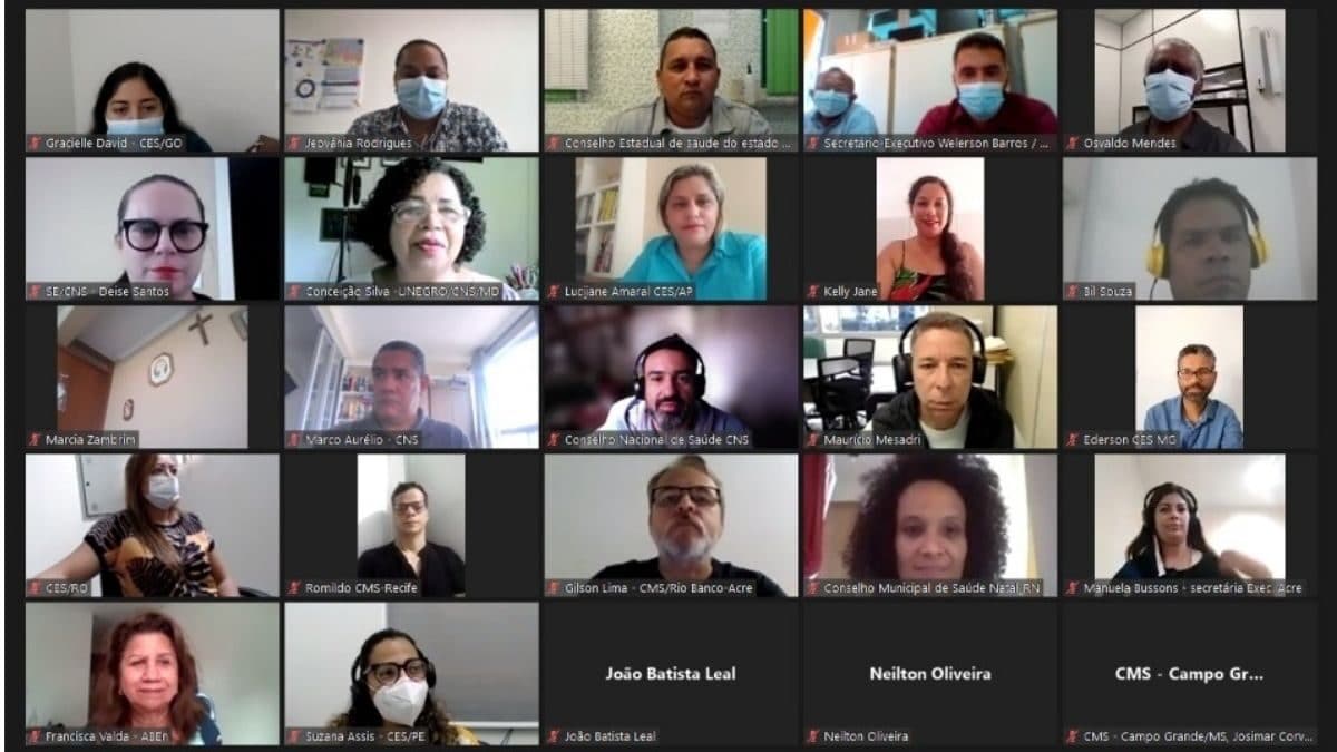 reunião com cns e conselhos estaduais e municipais de saúde