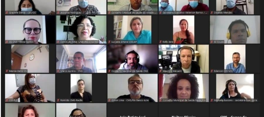 reunião com cns e conselhos estaduais e municipais de saúde