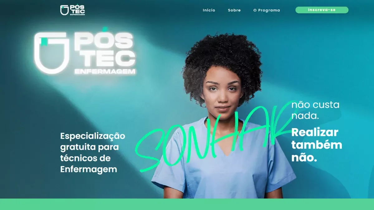 Aberta as inscrições para o Pós Tec Enfermagem