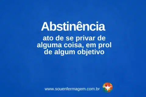 Abstinência