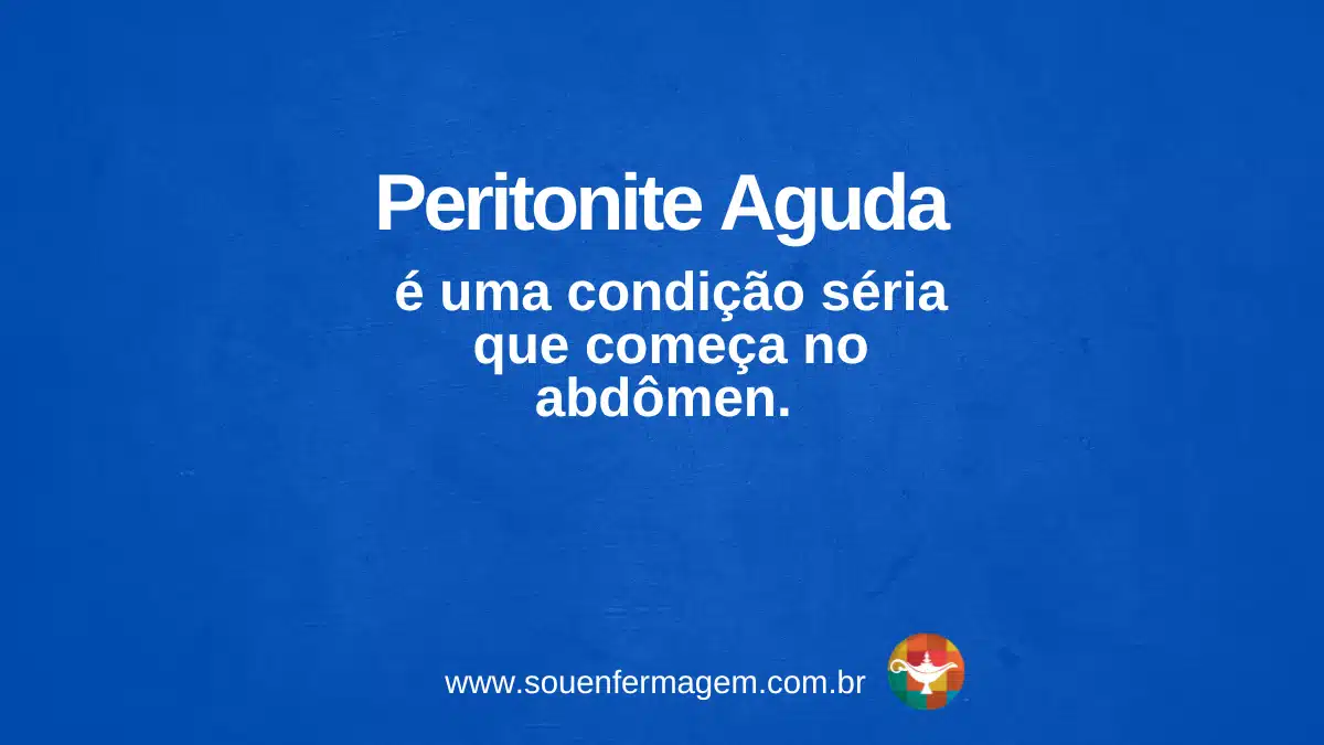Peritonite Aguda