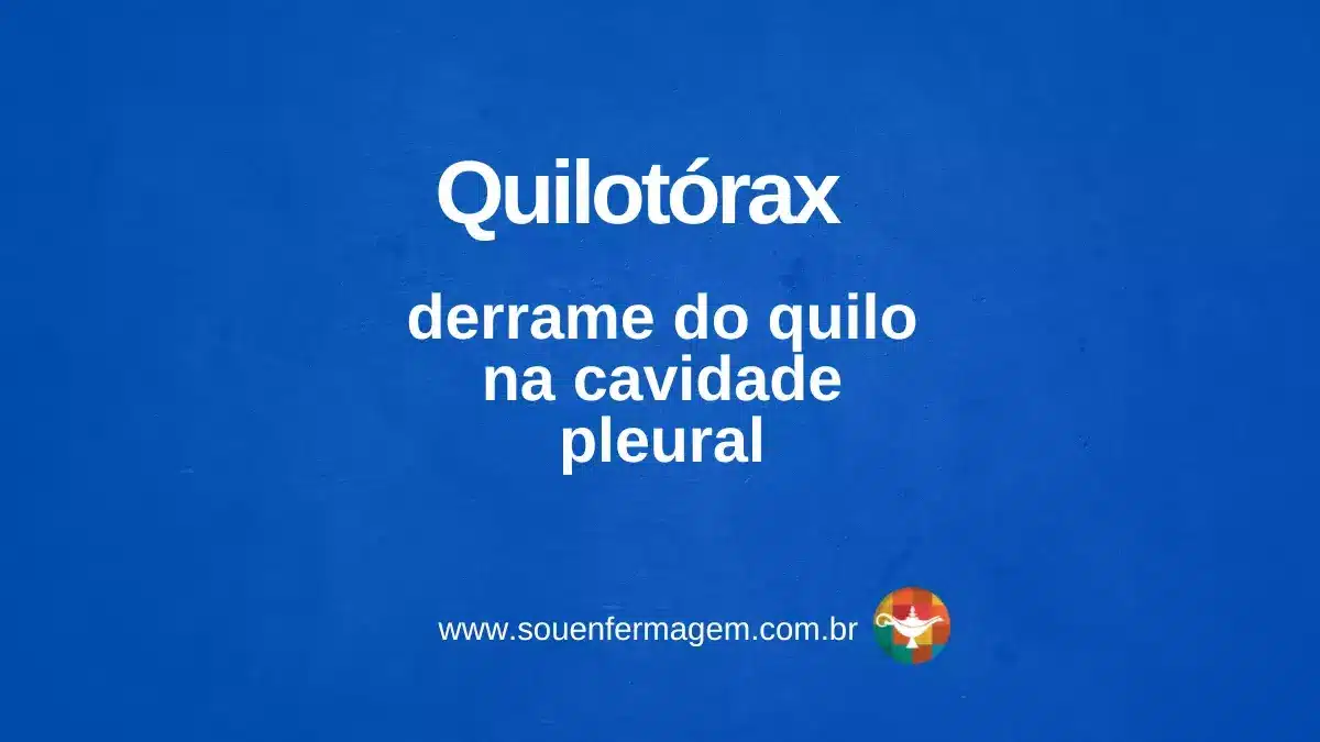 Quilotórax - Letra Q