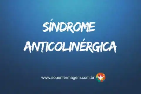 Síndrome Anticolinérgica