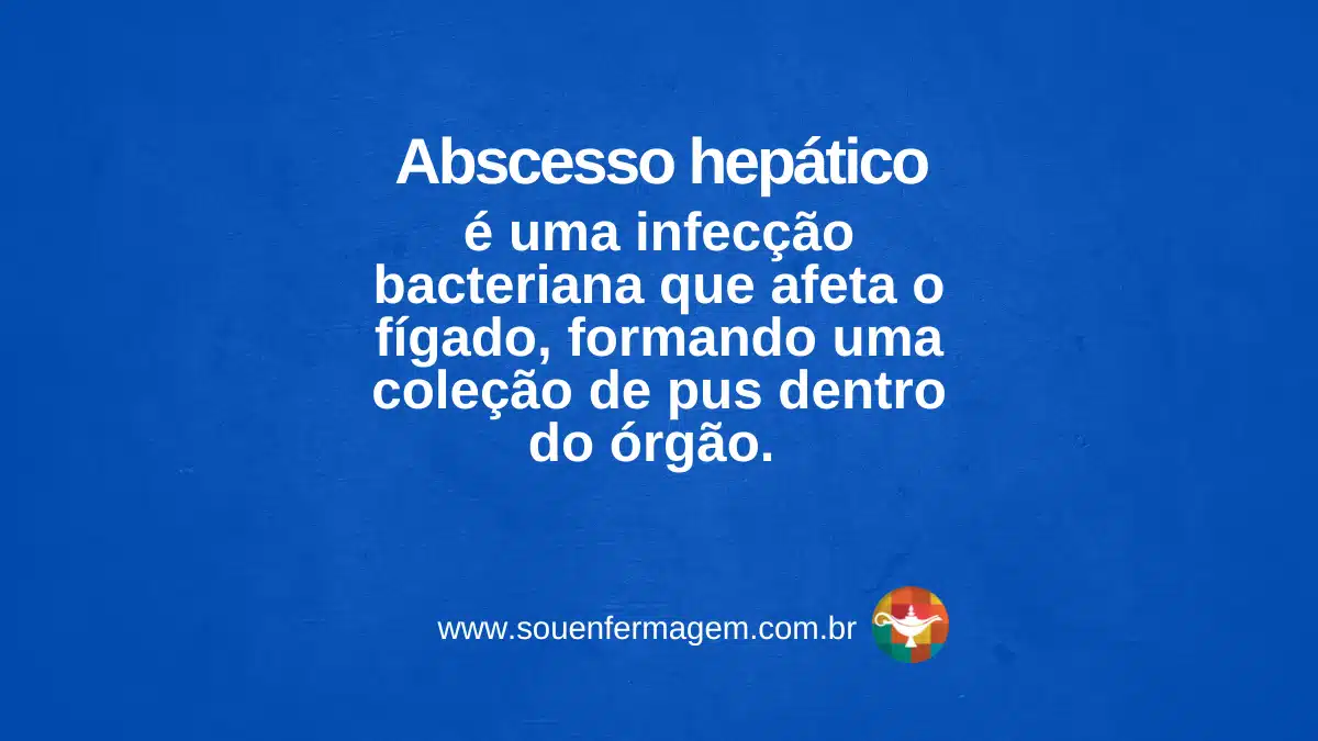 Abscesso hepático - Letra A