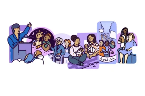 Doodle do Google celebra o Internacional da Mulher