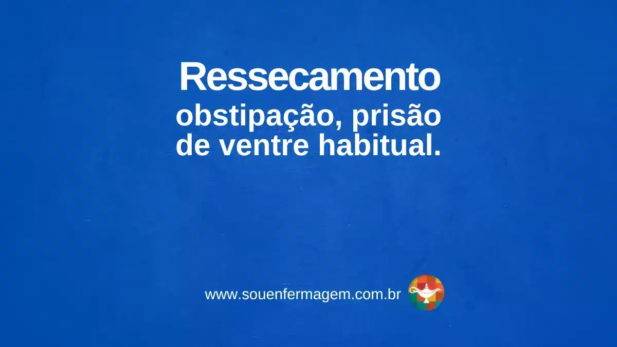 Ressecamento - Letra R