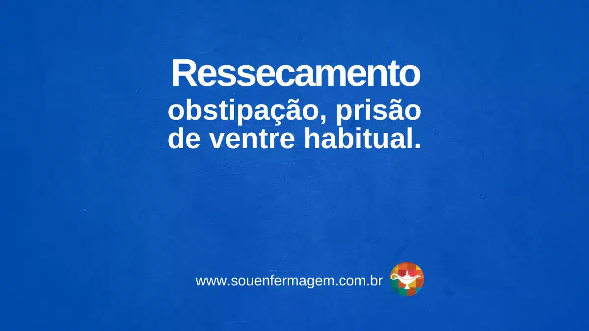 Ressecamento - Letra R