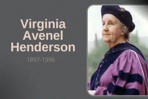 Virginia Avenel Henderson - Enfermeira