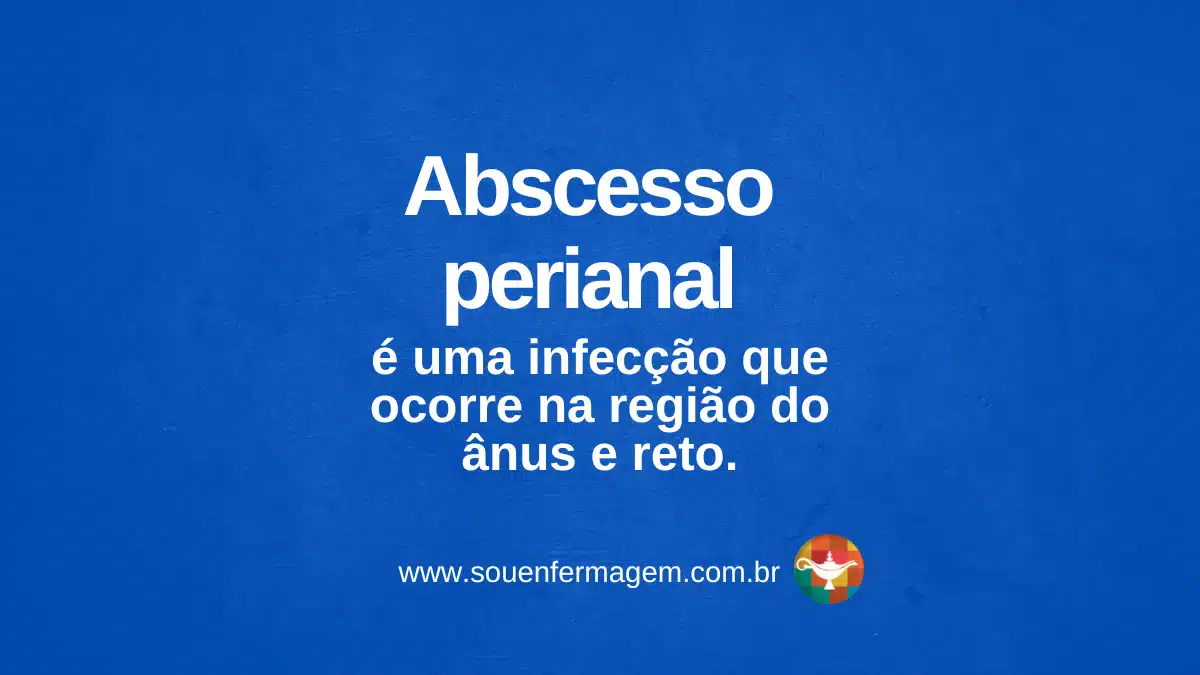 Abscesso perianal - Letra A