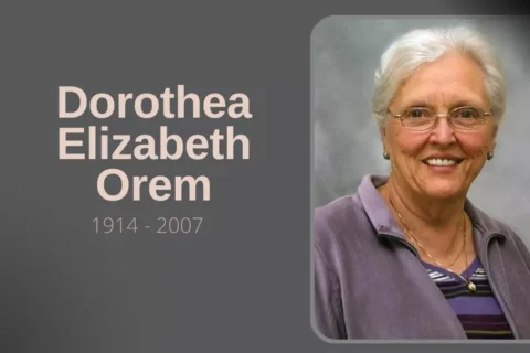 Dorothea Elizabeth Orem - Enfermeira
