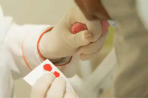 Evolução de Enfermagem: Coleta de Material para o Teste do Pezinho