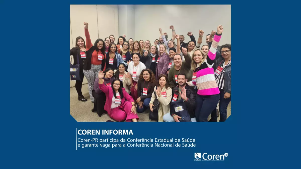 A força da Enfermagem paranaense na Conferência Estadual de Saúde