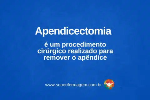 Apendicectomia - termo técnico letra a