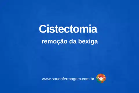 Cistectomia- remoção da bexiga