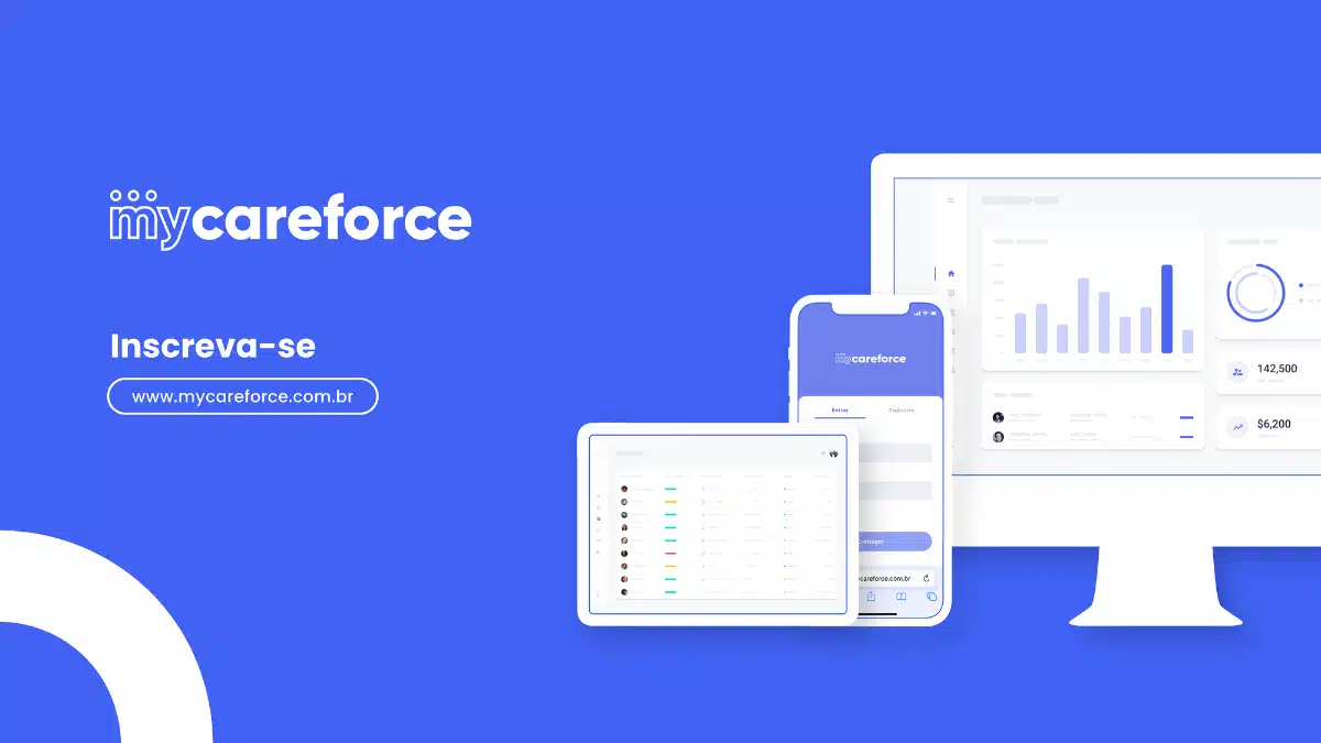 Inscrições gratuitas para vagas de plantões de enfermagem em São Paulo através da plataforma MyCareforce