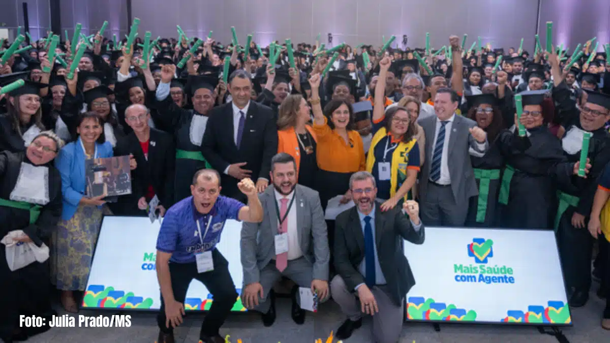 Agentes Comunitários e de Combate às Endemias se Formam no 'Mais Saúde com Agente