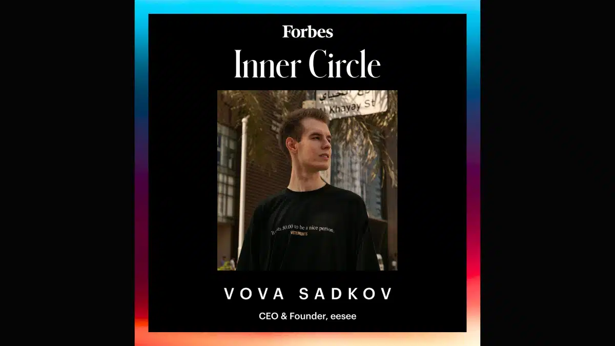 Forbes Web3 destaca Vova Sadkov e EESEE em Fase Final