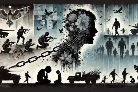 O Impacto das Guerras na Saúde Mental dos Sobreviventes