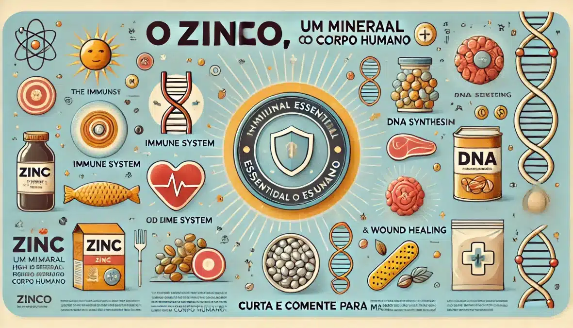 Zinco no cotidiano e benefícios que você não pode ignorar