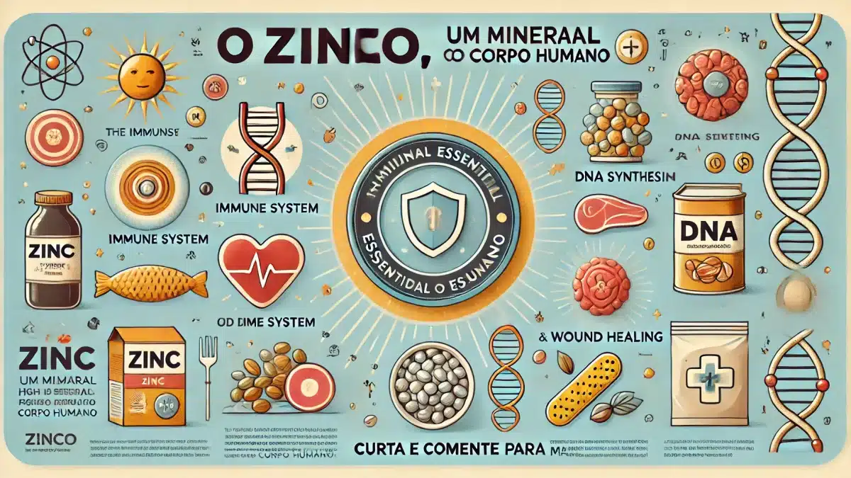 Zinco no cotidiano e benefícios que você não pode ignorar