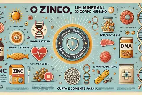 Zinco no cotidiano e benefícios que você não pode ignorar