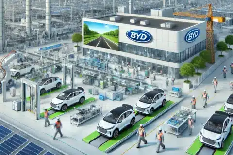 Condições degradantes em obras da BYD alerta para os direitos dos trabalhadores