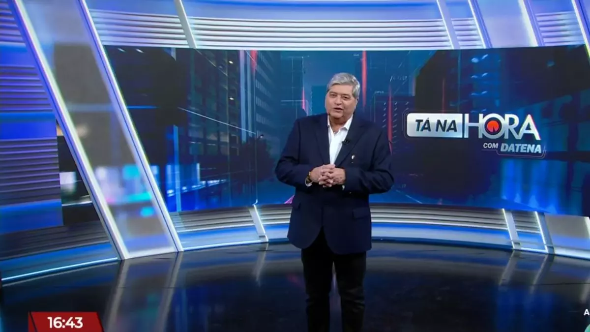 Datena anuncia pausa temporária no SBT Entenda os motivos