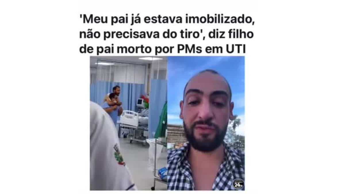 Em vídeo filho de paciente morto na UTI por surto questiona atendimento e protocolo Médico