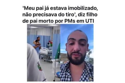 Em vídeo filho de paciente morto na UTI por surto questiona atendimento e protocolo Médico